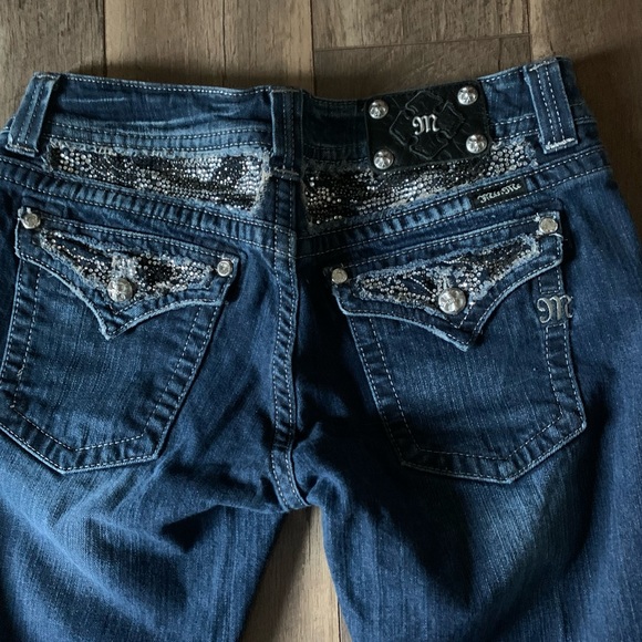 Miss Me Jeans Sz 31 Unhemmed - Picture 7 of 10